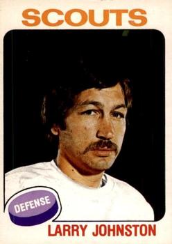 1975-76 O-Pee-Chee #352 Larry Johnston Front