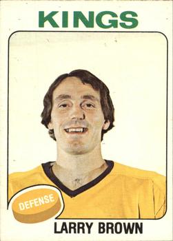1975-76 O-Pee-Chee #377 Larry Brown Front
