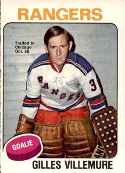 1975-76 O-Pee-Chee #379 Gilles Villemure Front