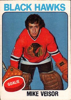 1975-76 O-Pee-Chee #385 Mike Veisor Front