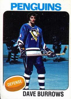 1975-76 O-Pee-Chee #186 Dave Burrows Front