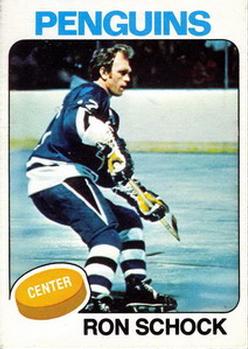 1975-76 O-Pee-Chee #75 Ron Schock Front