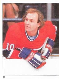 1982-83 O-Pee-Chee Stickers #28 Guy Lafleur Front