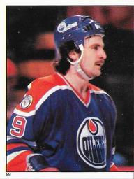 1982-83 O-Pee-Chee Stickers #99 Glenn Anderson Front