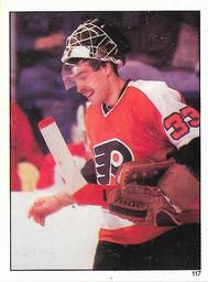 1982-83 O-Pee-Chee Stickers #117 Pete Peeters Front