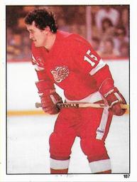 1982-83 O-Pee-Chee Stickers #187 Paul Woods Front