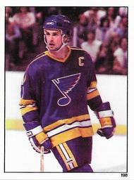 1982-83 O-Pee-Chee Stickers #198 Brian Sutter Front