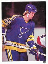 1982-83 O-Pee-Chee Stickers #202 Jorgen Pettersson Front