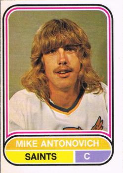 1975-76 O-Pee-Chee WHA #111 Mike Antonovich Front