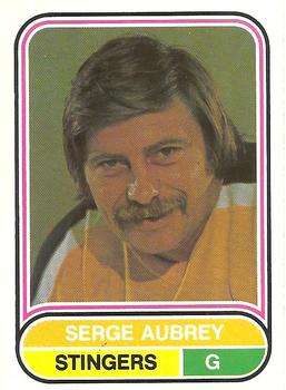 1975-76 O-Pee-Chee WHA #3 Serge Aubry Front