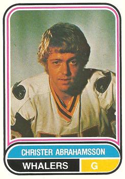 1975-76 O-Pee-Chee WHA #28 Christer Abrahamsson Front