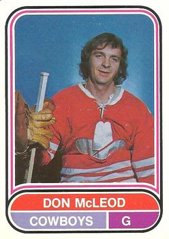 1975-76 O-Pee-Chee WHA #32 Don McLeod Front