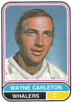 1975-76 O-Pee-Chee WHA #43 Wayne Carleton Front