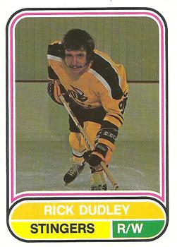 1975-76 O-Pee-Chee WHA #58 Rick Dudley Front