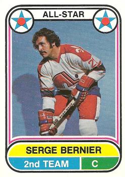 1975-76 O-Pee-Chee WHA #70 Serge Bernier Front
