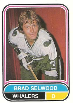 1975-76 O-Pee-Chee WHA #82 Brad Selwood Front
