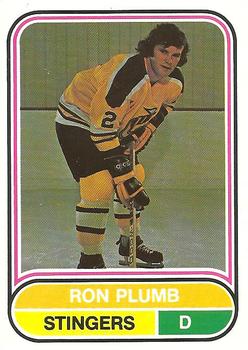 1975-76 O-Pee-Chee WHA #98 Ron Plumb Front