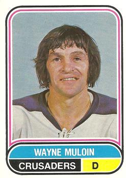 1975-76 O-Pee-Chee WHA #102 Wayne Muloin Front