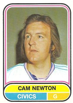 1975-76 O-Pee-Chee WHA #119 Cam Newton Front