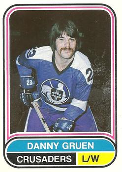 1975-76 O-Pee-Chee WHA #128 Danny Gruen Front