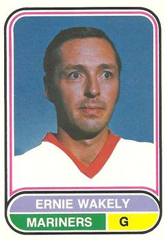 1975-76 O-Pee-Chee WHA #132 Ernie Wakely Front