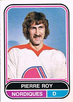 1975-76 O-Pee-Chee WHA #25 Pierre Roy Front