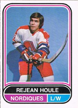 1975-76 O-Pee-Chee WHA #84 Rejean Houle Front