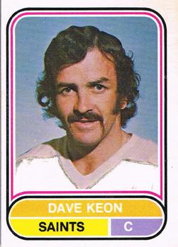 1975-76 O-Pee-Chee WHA #97 Dave Keon Front