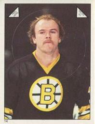 1983-84 O-Pee-Chee Stickers #14 Rick Middleton  Front