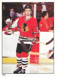 1983-84 O-Pee-Chee Stickers #105 Darryl Sutter  Front
