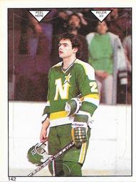 1983-84 O-Pee-Chee Stickers #142 Brian Bellows  Front