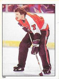 1983-84 O-Pee-Chee Stickers #194 Bill Barber  Front