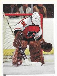 1983-84 O-Pee-Chee Stickers #197 Pelle Lindbergh  Front