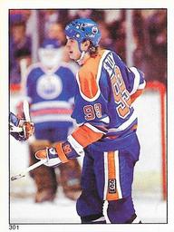 1983-84 O-Pee-Chee Stickers #301 Wayne Gretzky  Front