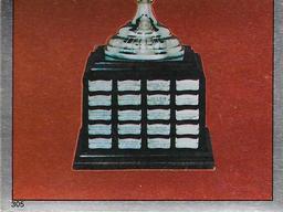 1983-84 O-Pee-Chee Stickers #305 Lady Byng Trophy Front