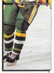 1984-85 O-Pee-Chee Stickers #45 Brian Bellows Front