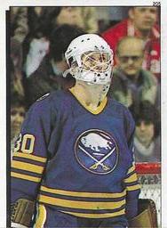 1984-85 O-Pee-Chee Stickers #205 Tom Barrasso Front