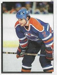 1984-85 O-Pee-Chee Stickers #254 Lee Fogolin Front