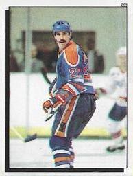 1984-85 O-Pee-Chee Stickers #258 Charlie Huddy Front