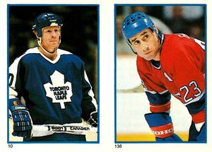 1985-86 O-Pee-Chee Stickers #10 / 138 John Anderson / Bob Gainey Front