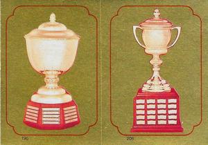 1985-86 O-Pee-Chee Stickers #195 / 206 Norris Trophy / Lady Byng Trophy Front