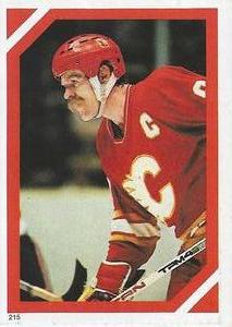 1985-86 O-Pee-Chee Stickers #215 Lanny McDonald Front