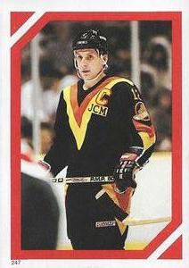 1985-86 O-Pee-Chee Stickers #247 Stan Smyl Front