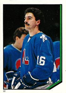 1986-87 O-Pee-Chee Stickers #22 Michel Goulet Front