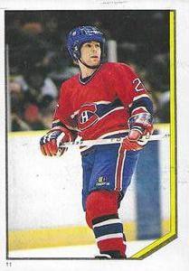 1986-87 O-Pee-Chee Stickers #11 Mats Naslund Front