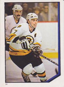 1986-87 O-Pee-Chee Stickers #34 Ray Bourque Front