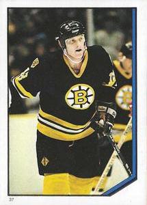 1986-87 O-Pee-Chee Stickers #37 Keith Crowder Front