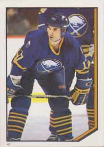 1986-87 O-Pee-Chee Stickers #42 Mike Foligno Front