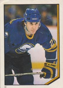 1986-87 O-Pee-Chee Stickers #49 Dave Andreychuk Front