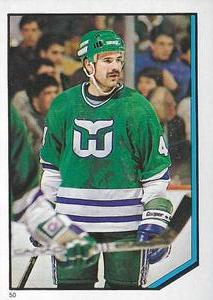 1986-87 O-Pee-Chee Stickers #50 Dave Babych Front